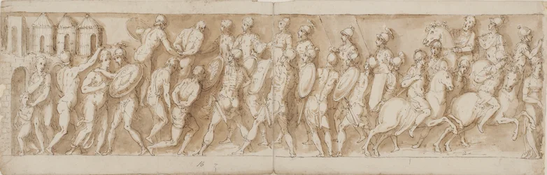 Sarmatian Leaders are Captured by Surprise and Their Houses Set on Fire by the Romans; the Arrival of Legionaries and the Emperor