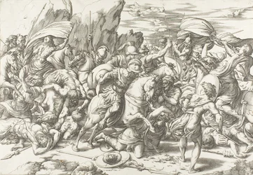 The Battle around the Shield and Lance