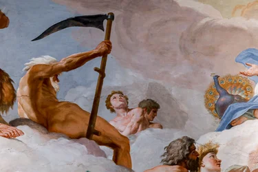 Saturn, god of time (detail)
