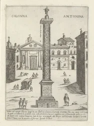 Column of Marcus Aurelius in Rome