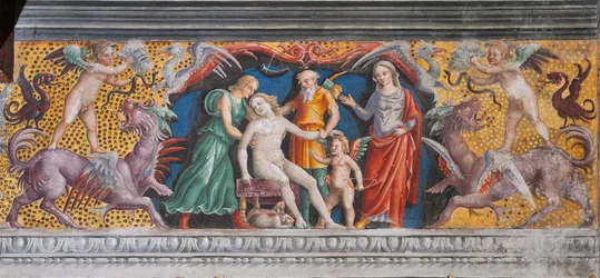 The astrological sign of Virgo (detail)