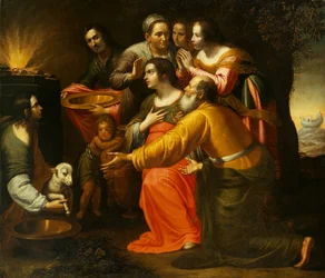 The Sacrifice of Noah After the Flood
