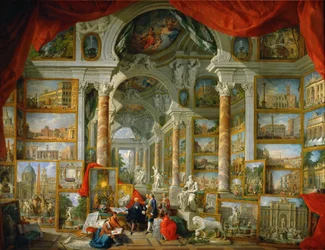 Picture Gallery with Views of Modern Rome - Modern Rome