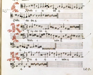Kyrie Manuscript of the 