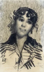 Head of Woman
