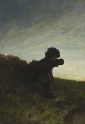 The Last Task of the Day, 1884