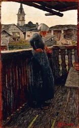 On Balcony