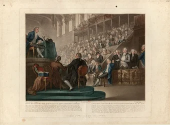 Louis XVI before the National Convention in December 1792