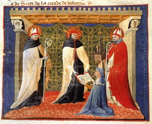 Miniature of the statutes of the Drapers