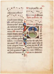 The Psalmist in the Sea, Initial 