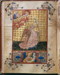 Annunciation: the Angel with a lily