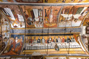The Vault of the Botoneri Chapel with Stories of the Passion of Christ