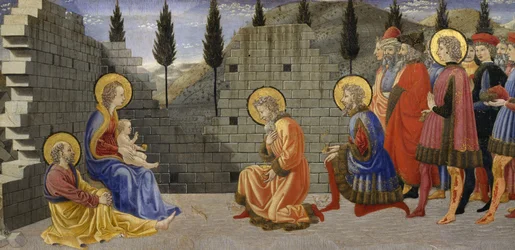 Adoration of Magi (detail)