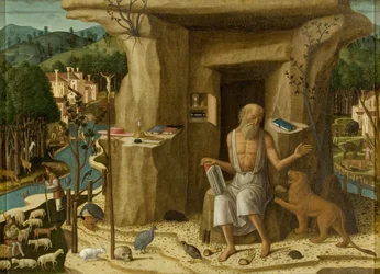 Saint Jerome in a Landscape
