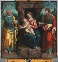 The Virgin and Child with Saints Peter and Paul, c.1540-70