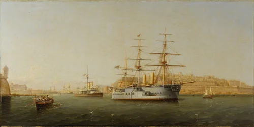 With the Ship HMS 