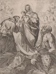 The Virgin with Saints Jerome and Francis