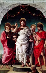 Blessing Redentor, by Girolamo da Cremona