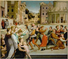 The Rape of Dina (unfinished by Fra Bartolomeo, finished by Bugiardini in 1531)