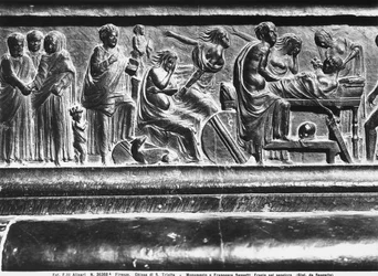 Relief from the Monument to Francesco Sassetti, Santa Trinita, Florence, c.1472-1516