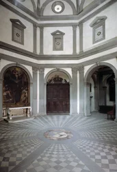 View of the Octagonal Sacristy Built on Project by Giuliano da Sangallo