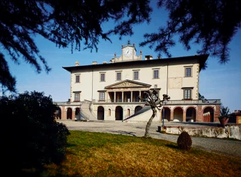 View of Villa Ambra a Poggio a Caiano