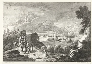 Landscape with Funeral Procession