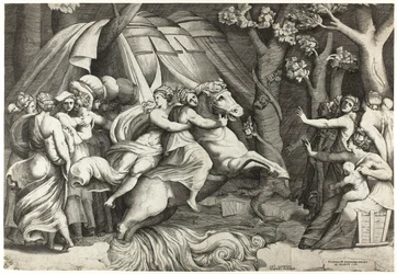 Cloelia Crossing the Tiber