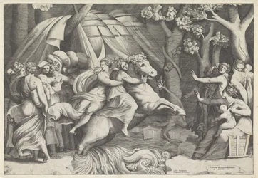 Cloelia Crossing the Tiber
