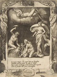 Litigium Removed from the Body of Chaos While His Mother is Thrown into the Air