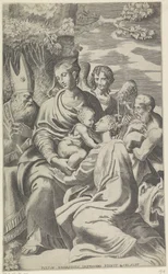 Mary with the Christ Child and Saints