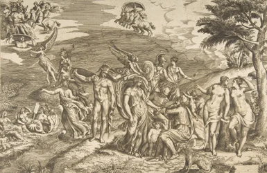 The Judgment of Paris, ca. 1550-60