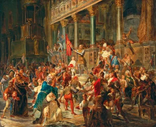 Mustering the soldiers Viva Messer Vittore Pisani!