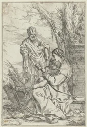 Holy Family with Mary Reading