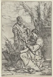 Holy Family with Mary Reading