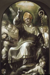 St Charles Borromeo in Glory