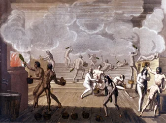 Russian Baths, Early 19th Century