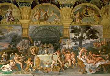 Bacchanalia, from the Hall of Amor and Psyche