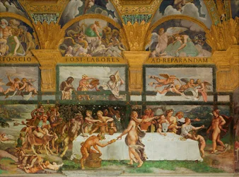 Bacchanalia, from the Hall of Amor and Psyche