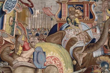 The battle at Zama (detail)