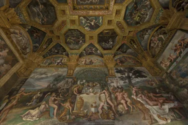 Fresco Detail from the Chamber of Amor and Psyche