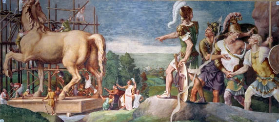 The Construction of the Wooden Horse of Troy