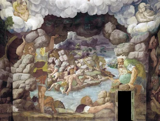The Fall of the Giants Sala dei Giganti, 1536