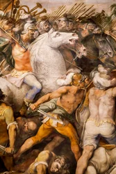 Battle between Horatii and Curiatii (detail)