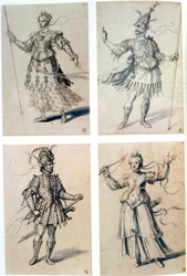 Costume Designs for Classical Deities