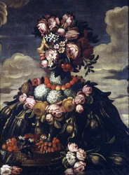 Spring by Giuseppe Arcimboldo