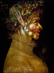 Summer Painting by Giuseppe Arcimboldo