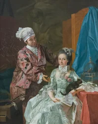 Self Portrait with Wife