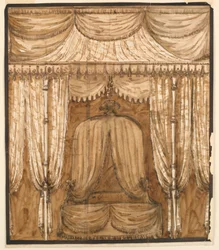 Elevation of a Bed Alcove