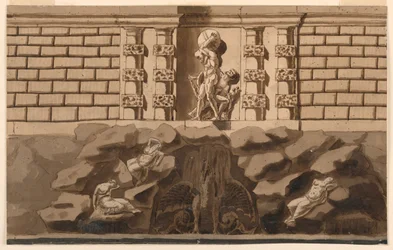Fountain and Grotto
